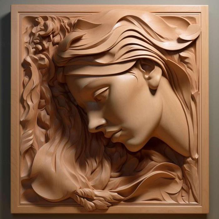 نموذج ثلاثي الأبعاد لآلة CNC 3D Art 